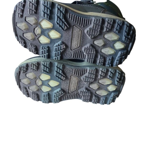 Carters Legolas Boys Dinosaur Print Winter Snow Boots Size 7M - Picture 3 of 7